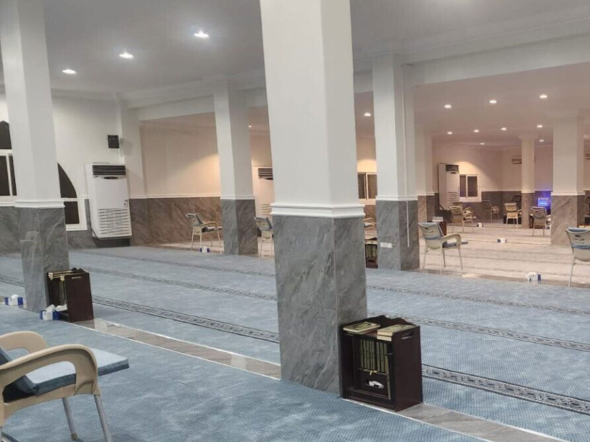 ⁠تكيف المساجد وصيانتها