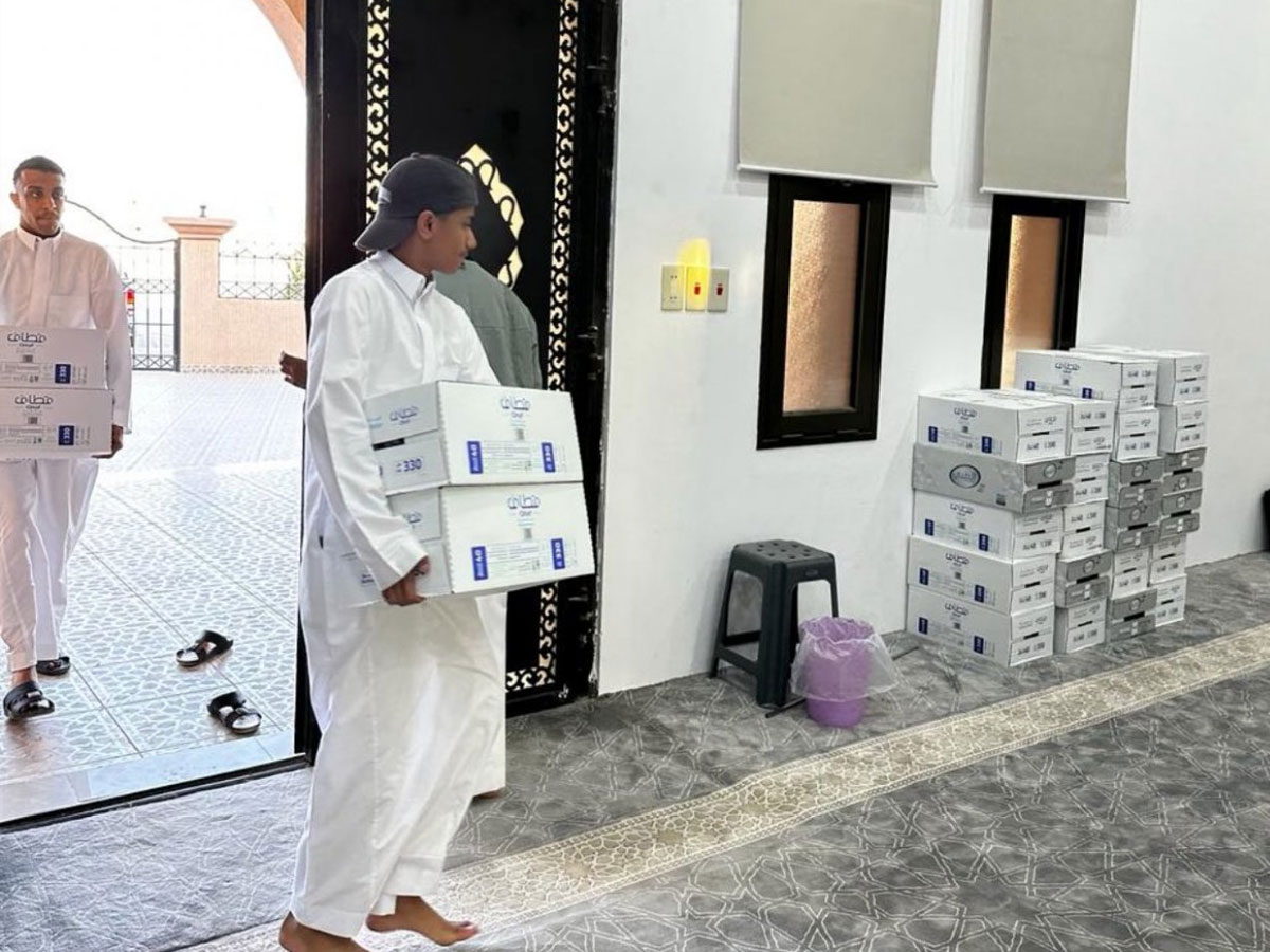 ⁠توفير ماء واجهزة السقياء وصيانتها